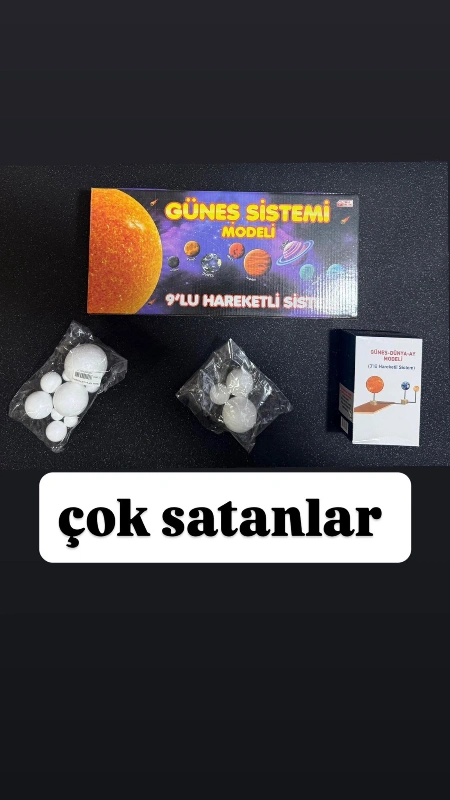 GEZEGEN GÜNEŞ SİSTEMİ MODELLERİ DEMİRLİ VE TOPLU SET
